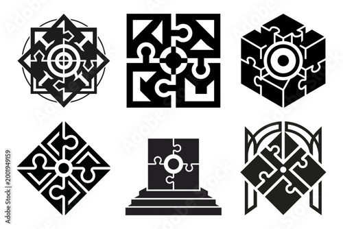 Corporate arrow mark svg