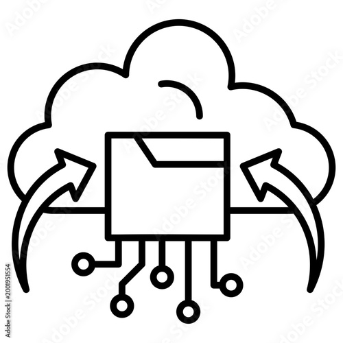 Cloud Storage Icon