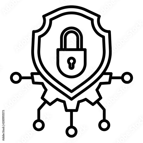 Cyber Security Icon