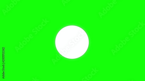 Watercolor Green Leaves Circle Frame Animation - Elegant Botanical Wreath Overlay