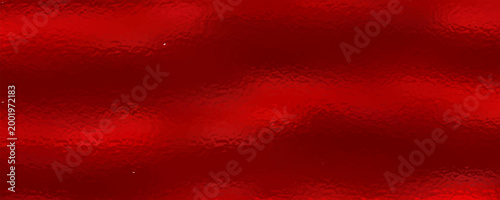 Vector red foil texture background. Abstract gradient bright and shiny light reflection rough texture surface. Vector illustration for background, backdrop, web, wallpaper, print and design artwork.