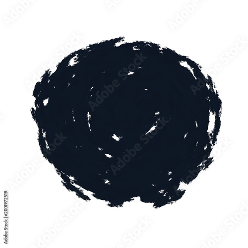 Circle black graphic 