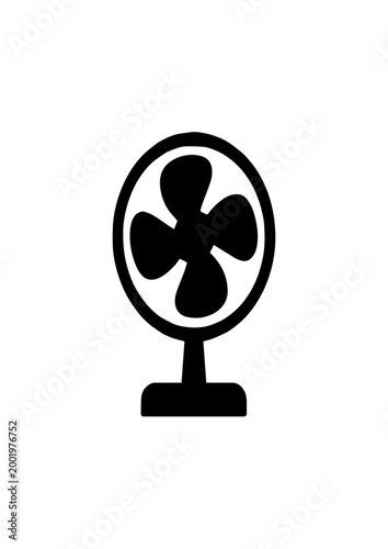 fan icon vector