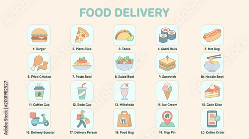Food delivery services transport various meals quickly through cities daily
