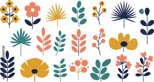 Vintage pink blossom illustration of a seamless floral pattern featuring summer nature elements for a decorative textile wallpaper design