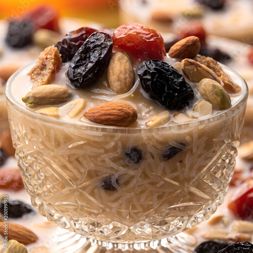 khir or kheer payasam also known as sheer khurma