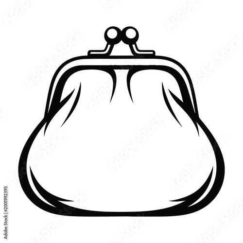 Purse wallet money bag coin purse clutch handbag