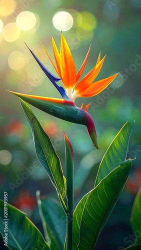 Bird of Paradise Bloom.