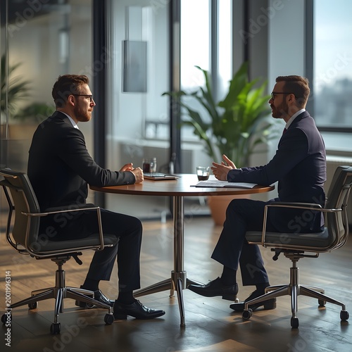 Job Interview in Office