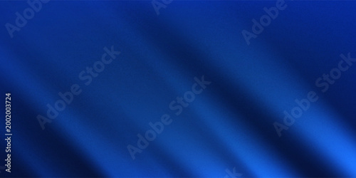 Black dark cobalt blue silk satin. Silky shiny fabric. Beautiful elegant background. Light shadow glow shimmer shine gradient. Curtain drapery. Christmas birthday festive. Blank template design.