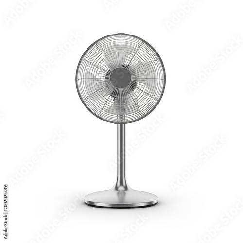 electric fan isolated on white