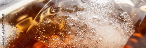 Wide Ice Cube Texture Cold Background Refreshing Banner