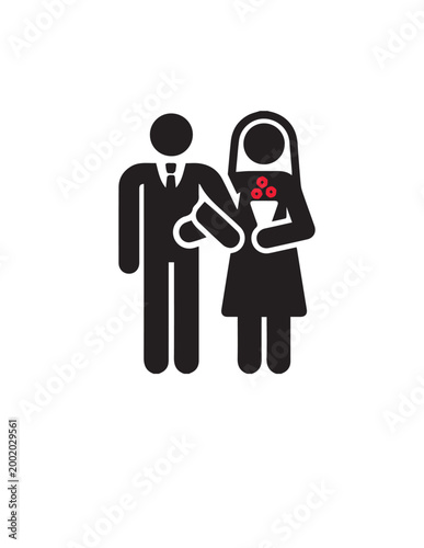 man and woman icon