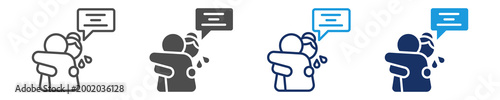 consoling icon set with multi concept