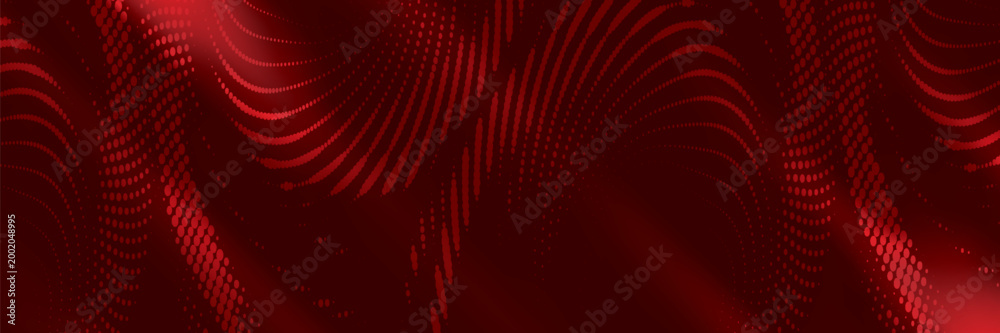 Obraz premium Dark Red vector background with straight lines. Blurred decorative design in simple style with lines. Best design for your ad, poster, banner.