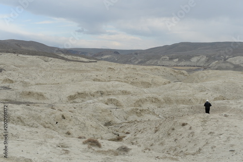 Altai Moon — white clay deposits in the valley of the Chaganuzun River in the Kosh-Agachsky district of the Altai Republic