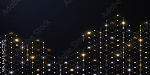 A vibrant vector illustration captures the dark New York City skyline as colorful fireworks and stars light up the night sky above the urban downtown buildings and skyscrapers