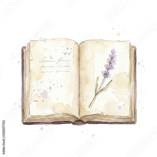 open old book