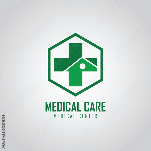 medical center logo vector design
