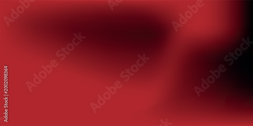 Abstract Red Minimalist Background with Elegant Curves and Gradient Contras