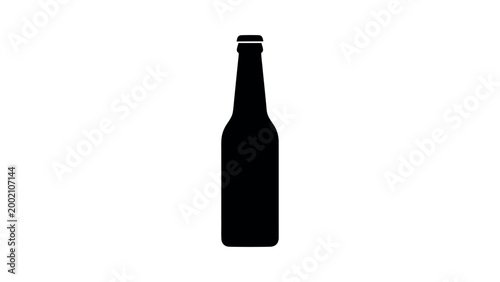 Bottle Icon Simple Beverage Container