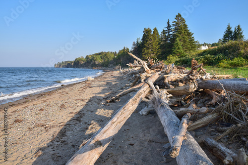 La plage de Douglastown