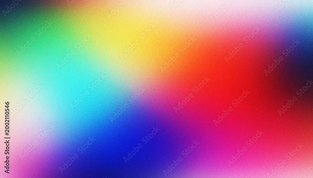 Obraz premium Abstract smooth gradient blend with grain texture featuring vibrant rainbow colors and soft light transitions