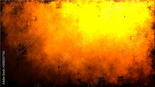 Vector Abstract Golden abstract textured background. Bursts of flame-like colors, evokes a sense of intensity and energy. Perfect backdrop creativity.
