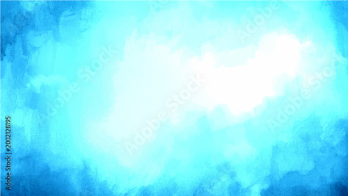 Vector Abstract Azure celestial canvas exudes sense tranquility, serene ambiance with hues oceanic ethereal luminous. 