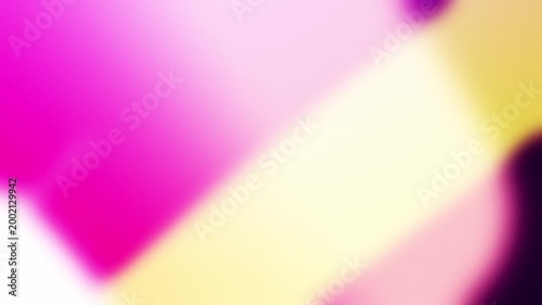 Abstract Seamless Color Transition with Light Beam and Soft Blurry Overlay Shapes