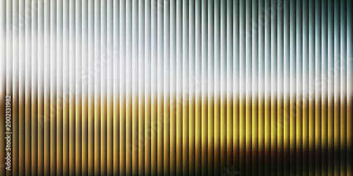 Tableau sur toile Abstract visualization of fluctuating data in a dynamic stock market analysis