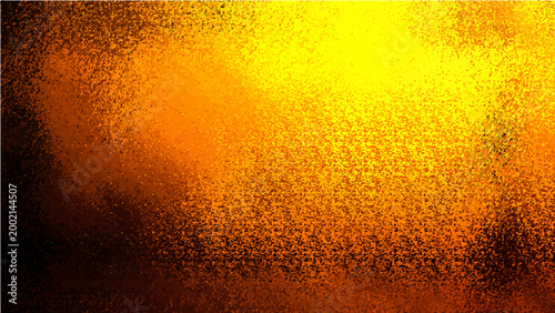 Abstract Vector Shining textured golden backdrop with glowing yellow light gradient suitable for luxury backgrounds and product designs.