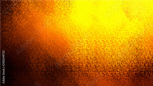Abstract Vector golden light with mottled texture in shades of orange and yellow, ideal for backdrops, with gradients creating an evocative effect.