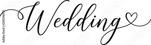 Elegant vector graphic illustration asking guests to read at our wedding with a beautiful script font and heart detail