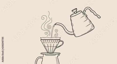 hand drawn vector illustration of a sketch of a young woman