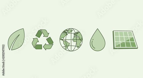 green eco symbol