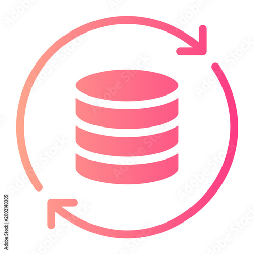 circular gradient icon