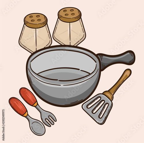 Cooking utensils cooking utensils illustrations kitchen utensils household utensils kitchenware
