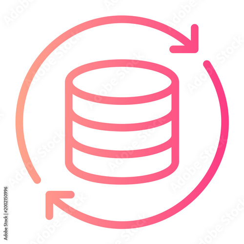 circular gradient icon
