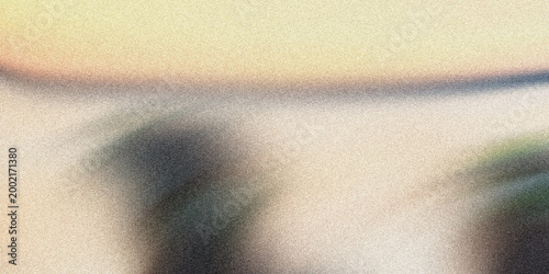 Vászonkép Blurry abstract image with beige and yellow hues and texture