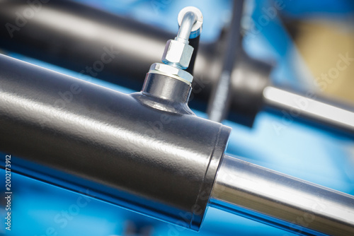 Foto Piston or actuator of hydraulic and pneumatic machine