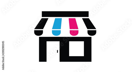 garden scene with colorful flowers and bee