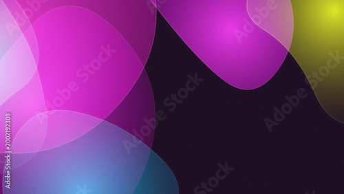 Abstract Purple Neon gradient background texture, grainy with minimalist organic glowing fluid forms.