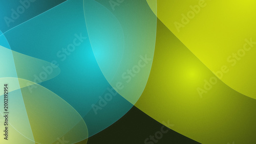 Abstract Yellow Neon gradient background texture, grainy with minimalist organic glowing fluid forms.