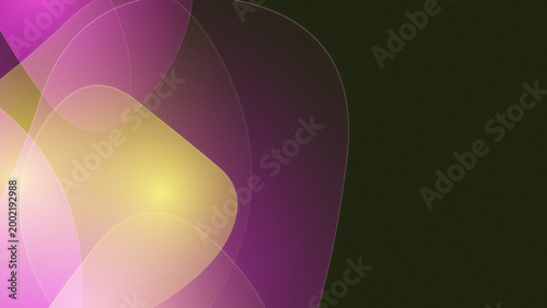 Abstract Yellow Neon gradient background texture, grainy with minimalist organic glowing fluid forms.