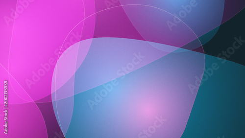 Abstract Blue Neon gradient background texture, grainy with minimalist organic glowing fluid forms.