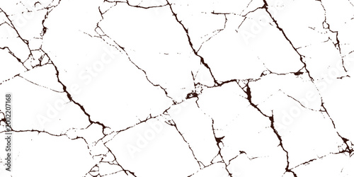 Classic white marble texture with striking dark brown and black veins creating a bold natural stone pattern for modern interior decoration abstract background floor tile wall tile luxury backgroun