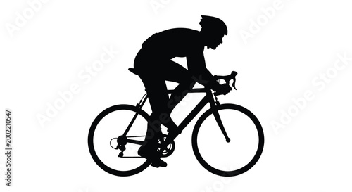 cyclist riding bicycle silhouette high quality professional detailed modern elegant stylish clean crisp vibrant colorful digital creative innovative contemporary premium stunning