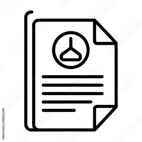 Photos Retail Inventory Document Icon for Clothing Product Sales Report