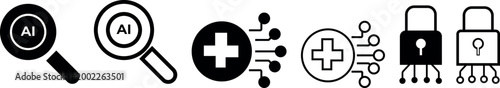 Variety of electronic components and symbols diodes transistors and resistors